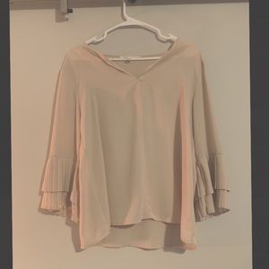 Business Chic Trumpet Sleeve Blouse